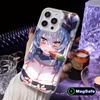 Holo Usada Pekora White Translucent MagSafe Mobile Phone Case for iPhone 17 16 15 14 13 12 11 X XR XS Air Pro Max Plus Cover