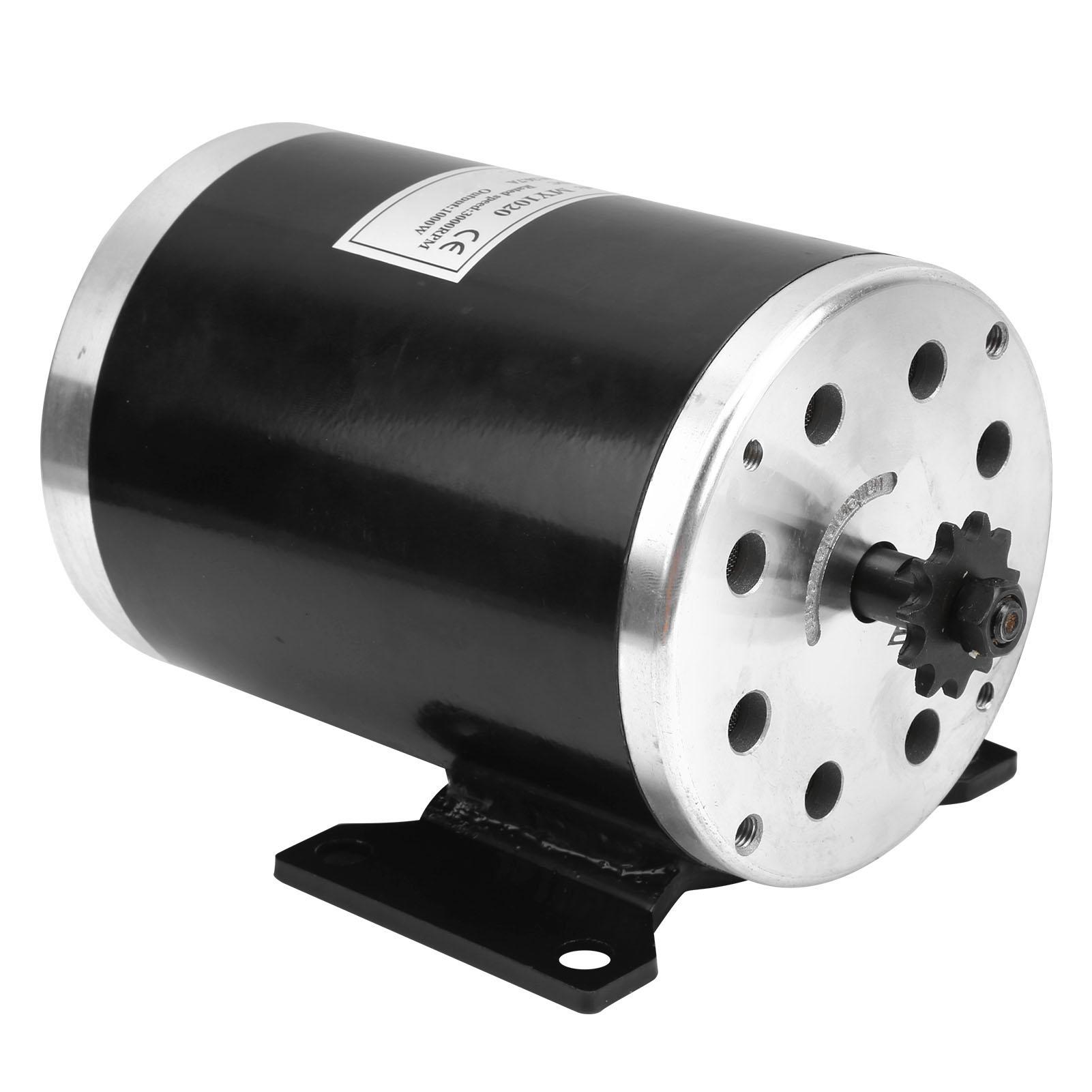 48V 1000W DIY hoge snelheid DC borstel tandwiel elektrische fietsmotor voor scooter eBicycle gray