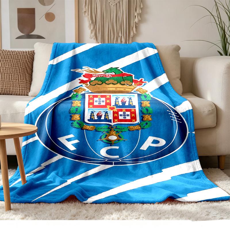 Telo mare FC Porto Morbido e confortevole Flanella Adatto per divani salotti campeggio all'aperto viaggi e fa anche un ottimo regalo di anniversario