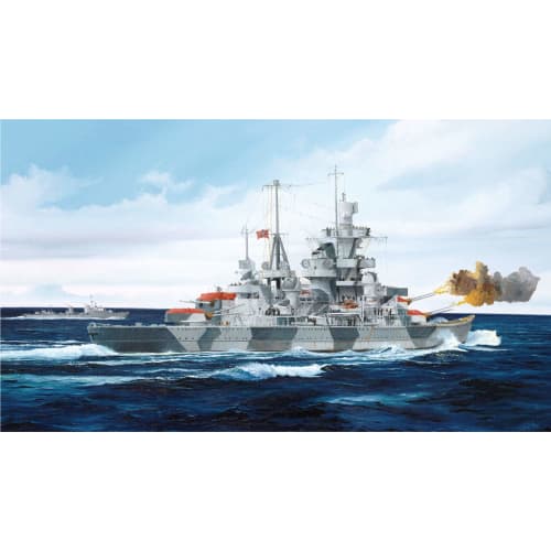 Pit Road 1/700 Skywave Series German Navy Heavy Cruiser Admiral Hipper 1941 Plastic Model W219