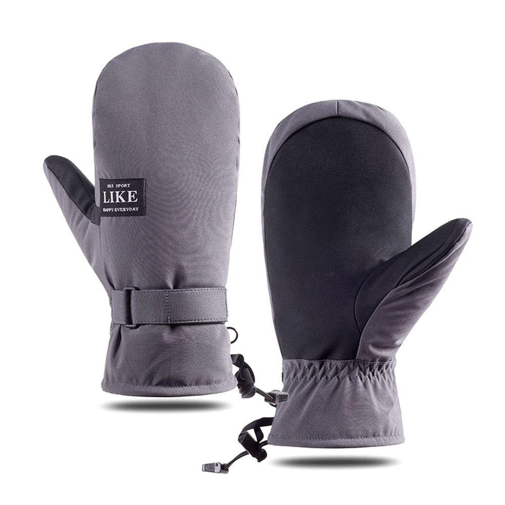 Outdoor Use Riding Skiing Gloves Biking Thickened Gloves Cold Proof Snowmobile Warmer Mittens Hand Warmer Thermal Thick Snow Gloves