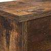 Wall Mounted Nightstand Smoked Oak 80 x 20 x 30 cm