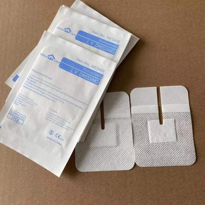 5/10/15 Stück 6*8 cm U-förmiger selbstklebender Wundverband Spunlace-Verband Nicht steril Fixierverband für IV-Kanüle Vliesfolie