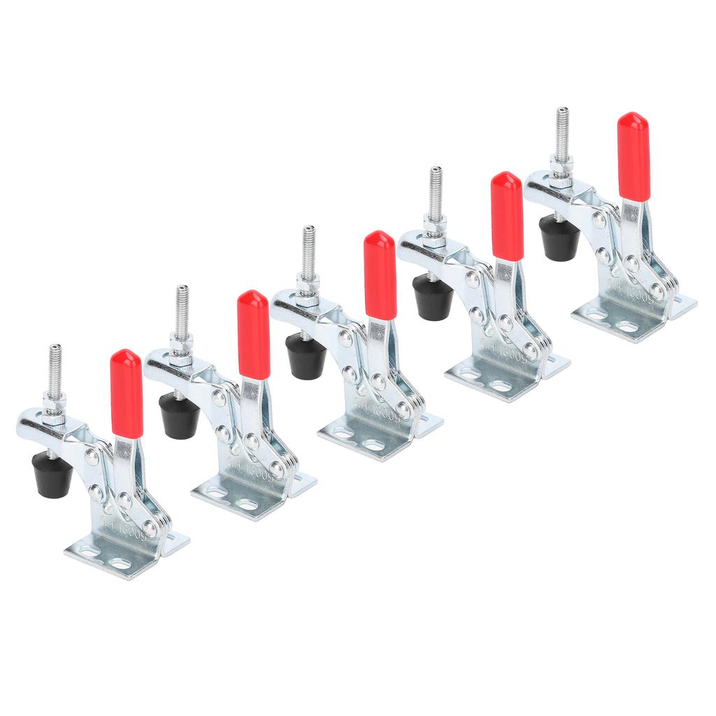 5Pcs QuickRelease Toggle Clamp Vertical Fixture Fastening Workholding Tool 30kg Clamping Force