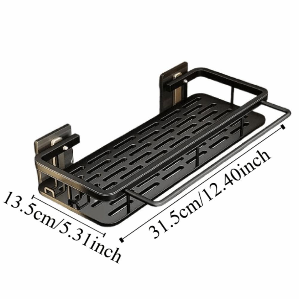 Waterproof Wall-Mounted Shelf Rack Thicken Cosmetic Storage Box Durable Toilet Shelf  Home
