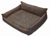 Rocky Orthopedic Brown Dog Bed - 97cm x 86cm