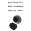 Microphone Wind Cover Portable Studio Mic Sound Absorbing Muff for H5 H6 Black White