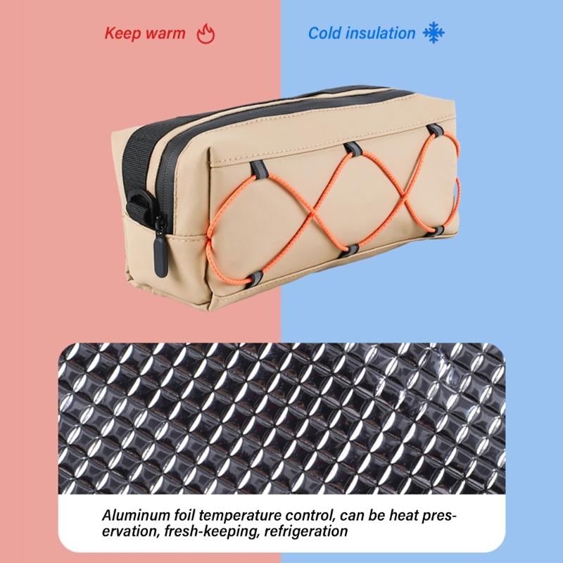Durability Cycling Storage Insulated Cool Bag Road Bike Handle Bar Accessory for Biking Essential