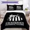 Powerful Football Crest Design Printed Pattern Duvet Cover Set – includes 1 duvet cover and 2 matching pillowcases Bedroom decor Christmas gifts