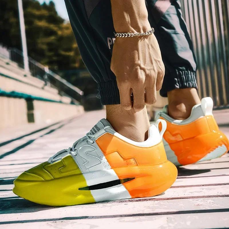 Zapatos para hombre, zapatillas deportivas, tenis masculinos, zapatos de lujo, zapatillas casuales para hombre, zapatillas de deporte transpirables de moda, zapatillas para correr para hombre