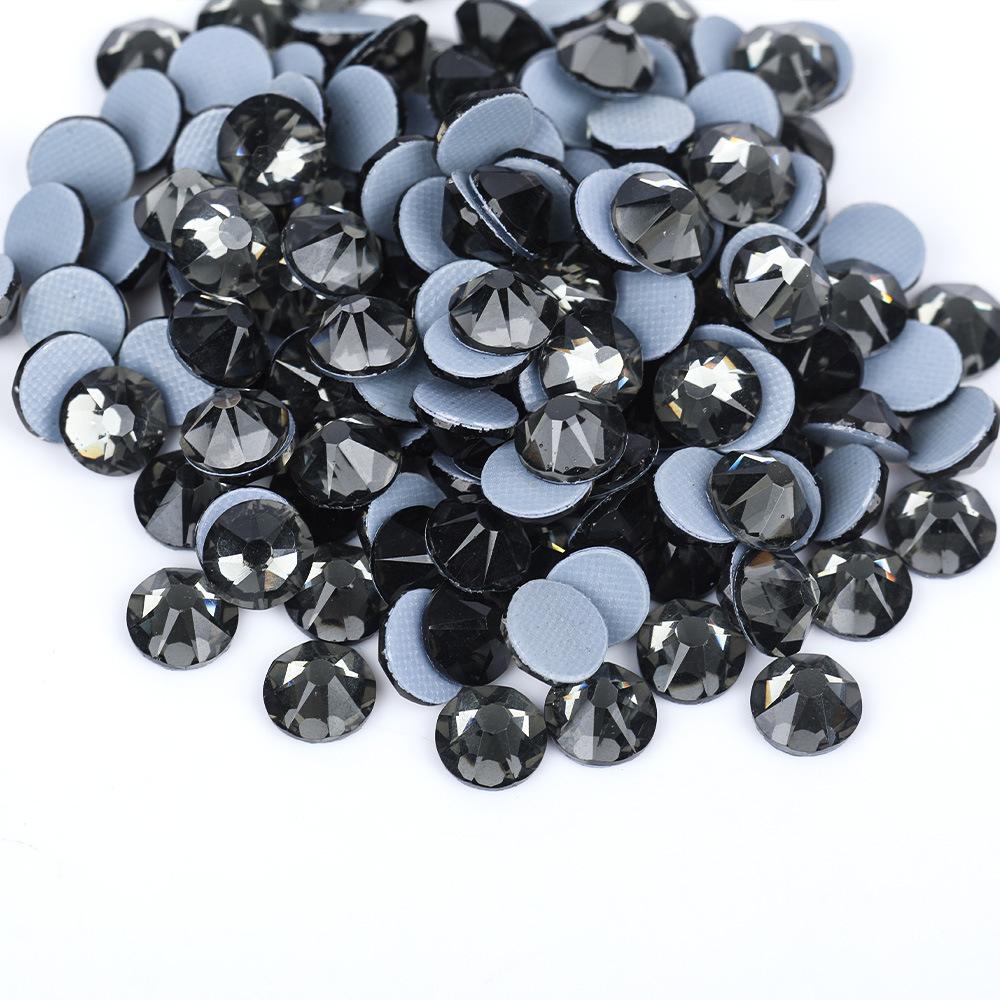 2088 16Cut Austrian Rhinestones Diamond Nail Art 3D DIY Mobile Phone Case ABS Hot-Fix Rubber Bottom Flats Glass Jewelry Shoes