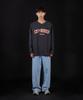 ASTRAL PROJECTION Ap Club Oversized Long Sleeve T-Shirt_Charcoal