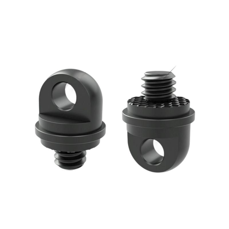 Quick Installation 1/4inch Camera Strap Screw Universal Fit For Action Cameras Metal Mounting Adapter Secure Locking Design