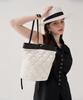 Jina In Ny 3-Way Use Elizabeth Mini Backpack [White Combo]