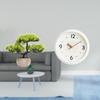 Artificial Bonsai Tree Modern Wall Clock Greenery Faux Plant In Pot Decorative Centerpieces for Home