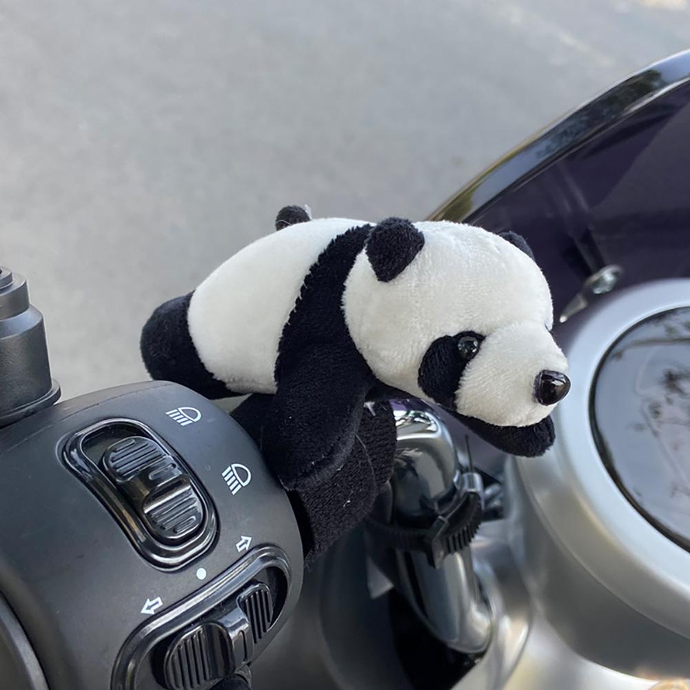 Cute Motorcycle Doll Pendant Bicycle Plush Dinosaur Pendant Decoration Toy Motorcycle Handlebar Decor Tail Turn Signal Pendants