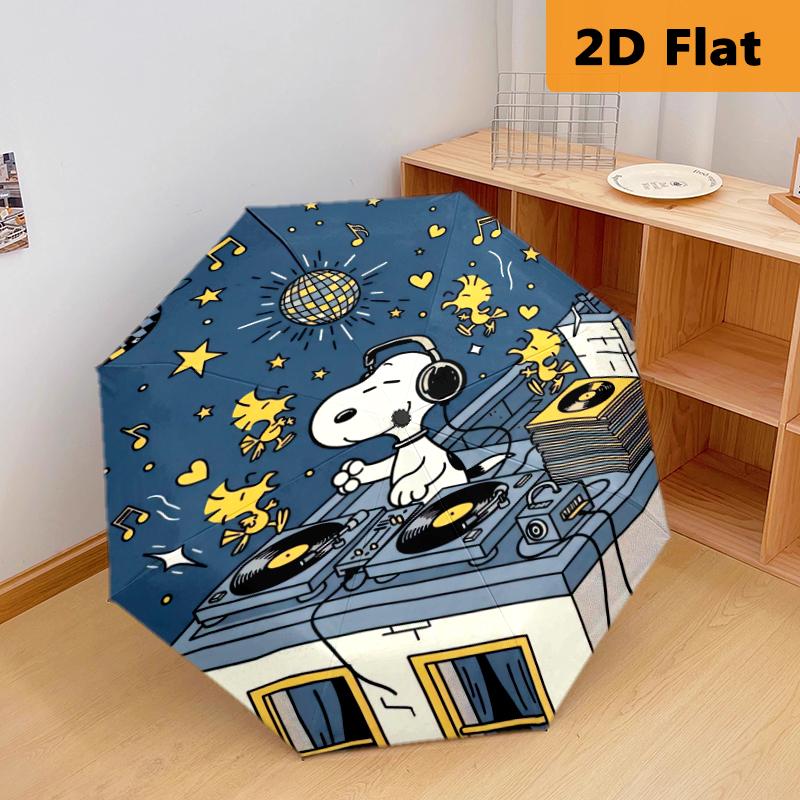 1pc Snoopy umbrella Portable 8-rib structure suitable for all seasons, home, travel, outdoor umbrella