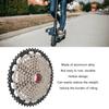 10 Speed Cassette Flywheel Aluminum Alloy 12?50T Hollow Design Silent Bicycle Freewheel for Bikes