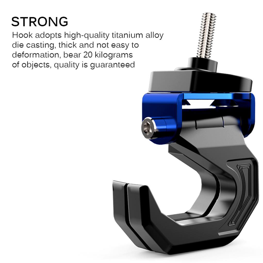Edelstahl Motorrad Gadgets Haken Tragbar Universal Feuchtigkeitsbeständig Gepäck Roller Helm Flasche Handtasche Aufhänger