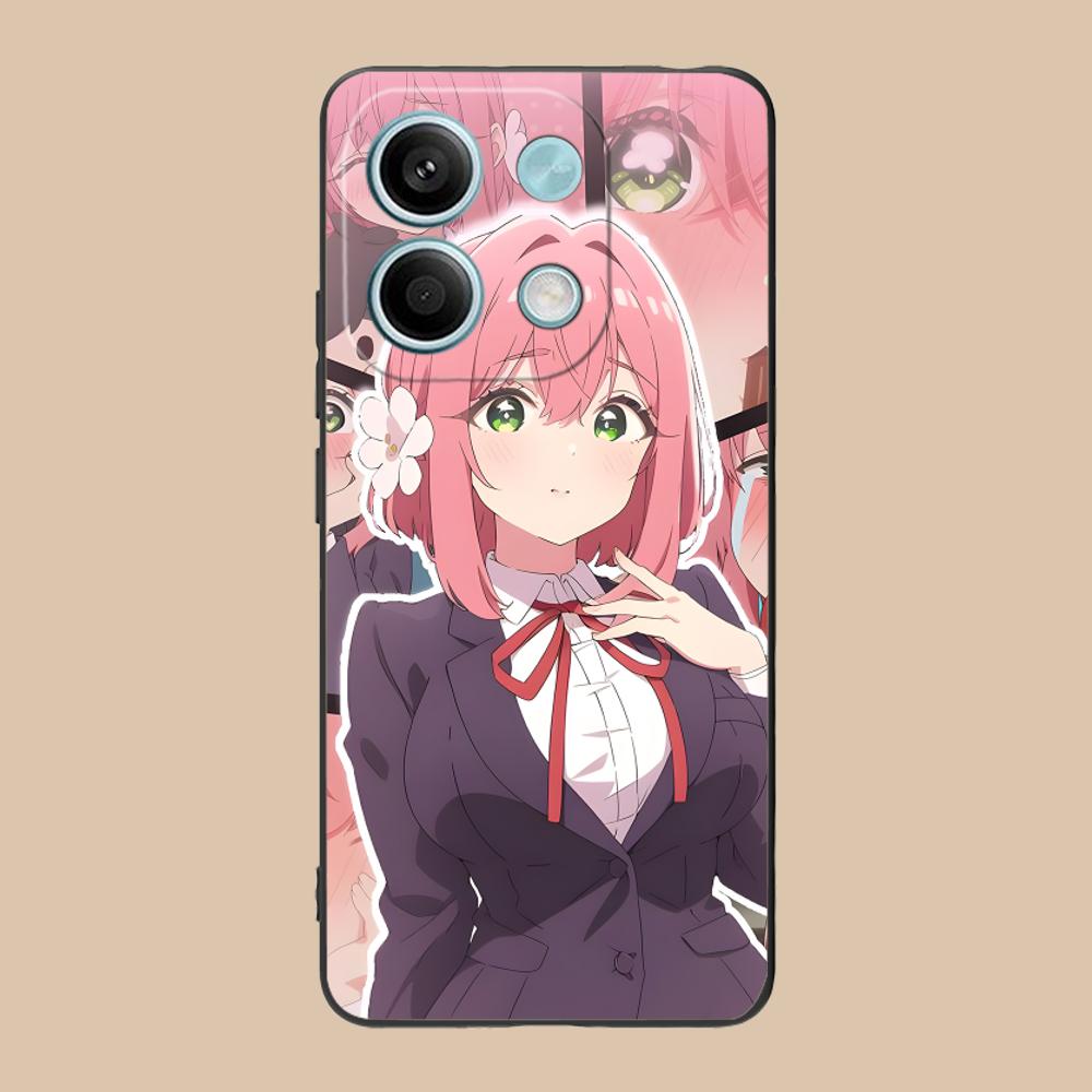 Anime Hakari Hanazono Matte TPU Mobile Phone Case for Xiaomi 15 14 13 12 Mi 11 T Ultra Lite Pro S X 5G Colorful Printing Cover
