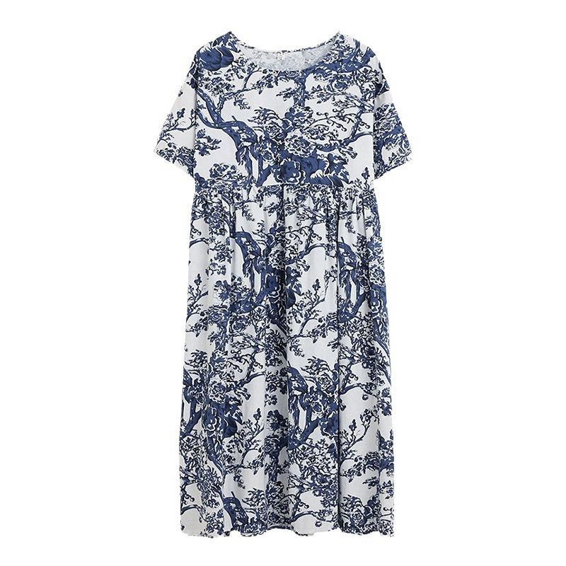 Women's Solid Color Relaxed Fit Dress