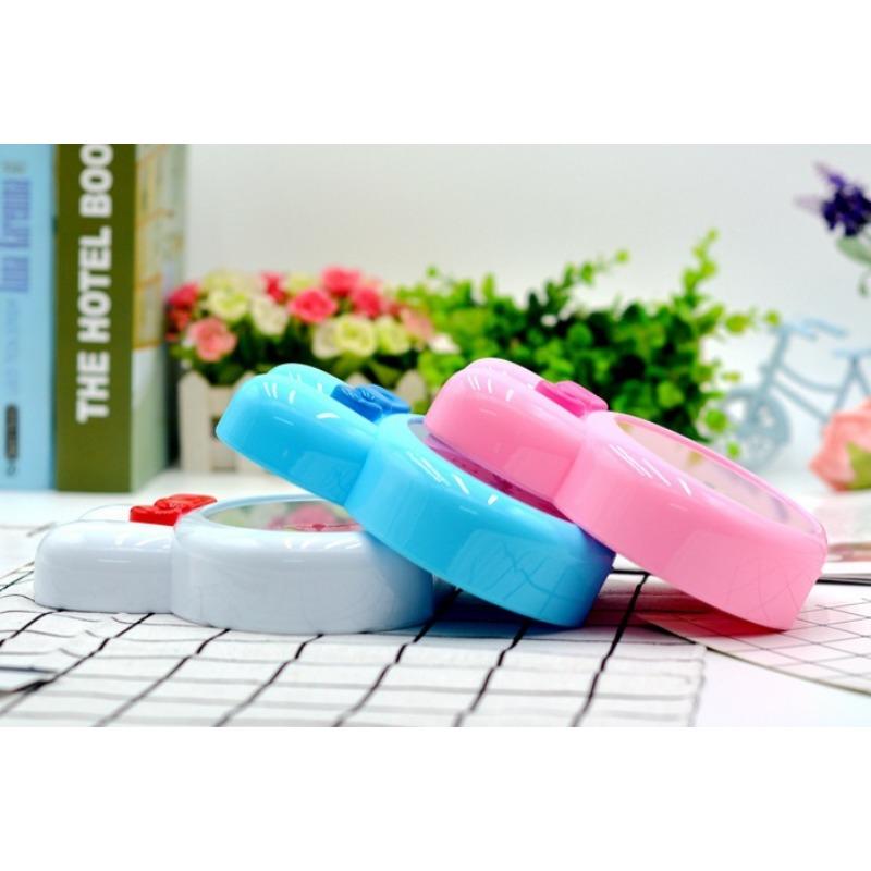 Korean cute creative rabbit cartoon alarm clock