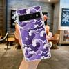 Infinity On Purple For Google Pixel 8 7 6 Pro 6A 5 4 5A 4A 3A XL 5G Phone Case Silicone Shockproof Soft Transparent Cover Fundas