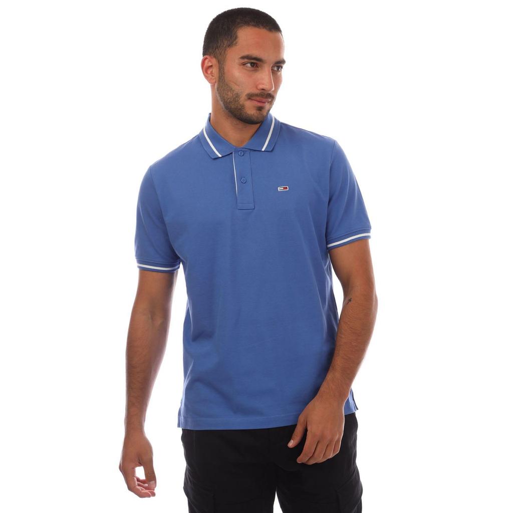 Polo Regular Tommy Jeans Masculina com Pontas