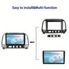 9inch Car  Fascia for HYUNDAI SANTAFE 2006-2012 LHD Dash Mount Trim Kit Double Din  GPS   Panel Frame Bezel