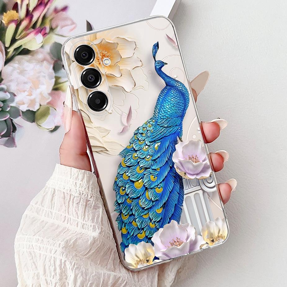 For Samsung Galaxy A17 5G Case SM-A176B Cute Cat Painted Cover 6.7'' Soft Silicone Case For Samsung A17 A 17 GalaxyA17 5G Fundas