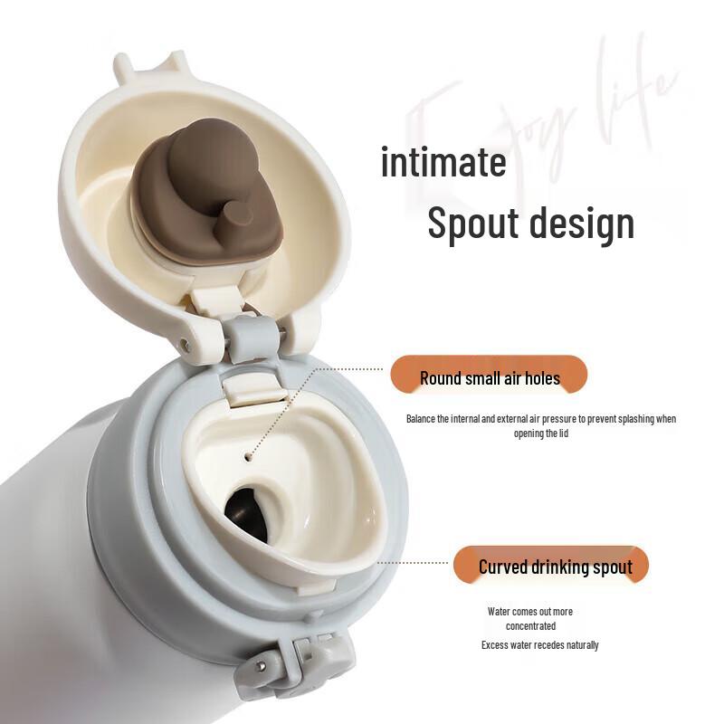 FUGUANG 316L Stainless Steel Insulated Pop-Up Lid Bottle