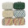 Diamond Evening Clutches Purses Yello/Blue/Green/Red Wedding Purse Crystal Handbags Rhinestone Formal Bag Lady Party Dinner