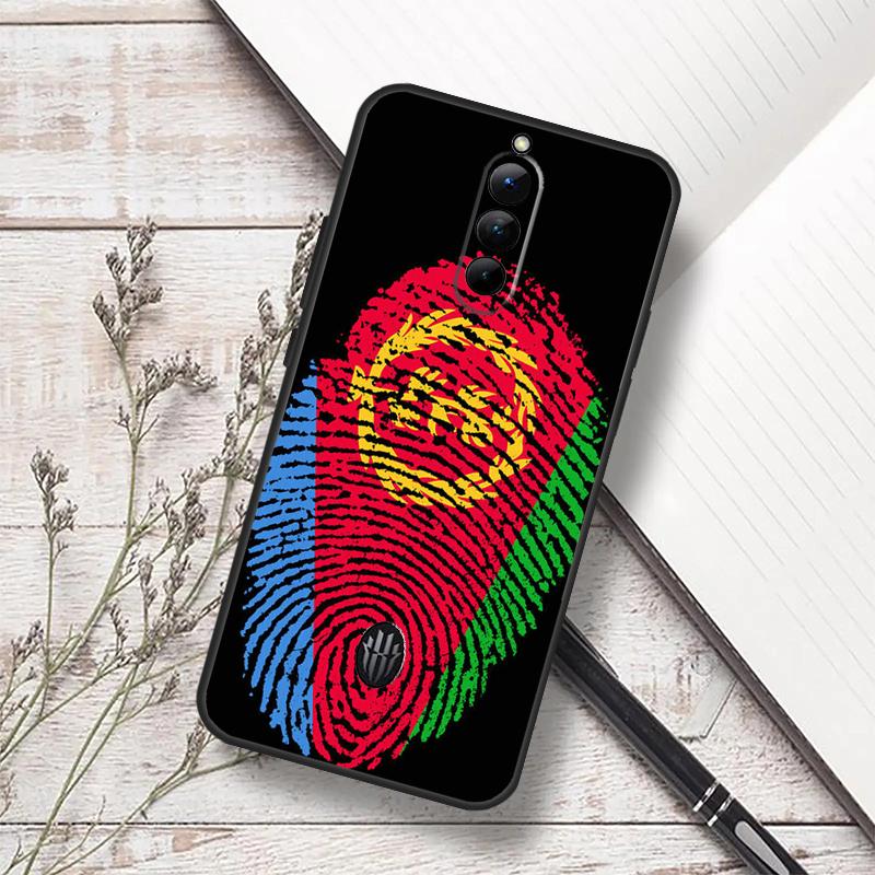Eritrea Flag Case For ZTE Nubia Red Magic 10 Air 6S 7S 6 7 Pro RedMagic 8 9 8S 9S 10S 11 Pro Plus Cover