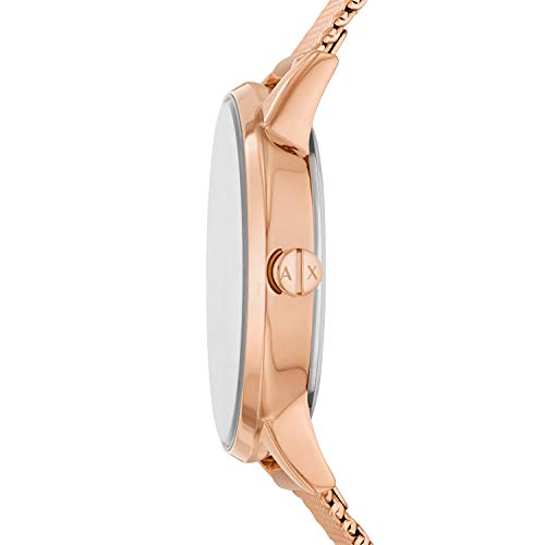 Armani Exchange LOLA AX7121 Women's Rose Gold Watch, Officially Imported