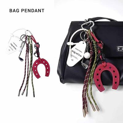Cute PU Leather Hoof Horseshoe Decoration Handbag Backpack Charm Ins Style Maximalism Trend Bag Pendant