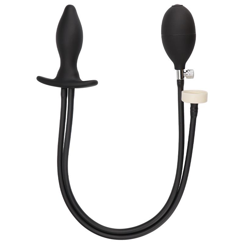 Inflatable Anal Plug and Cleaner with Beads - Adult Sex Toy.