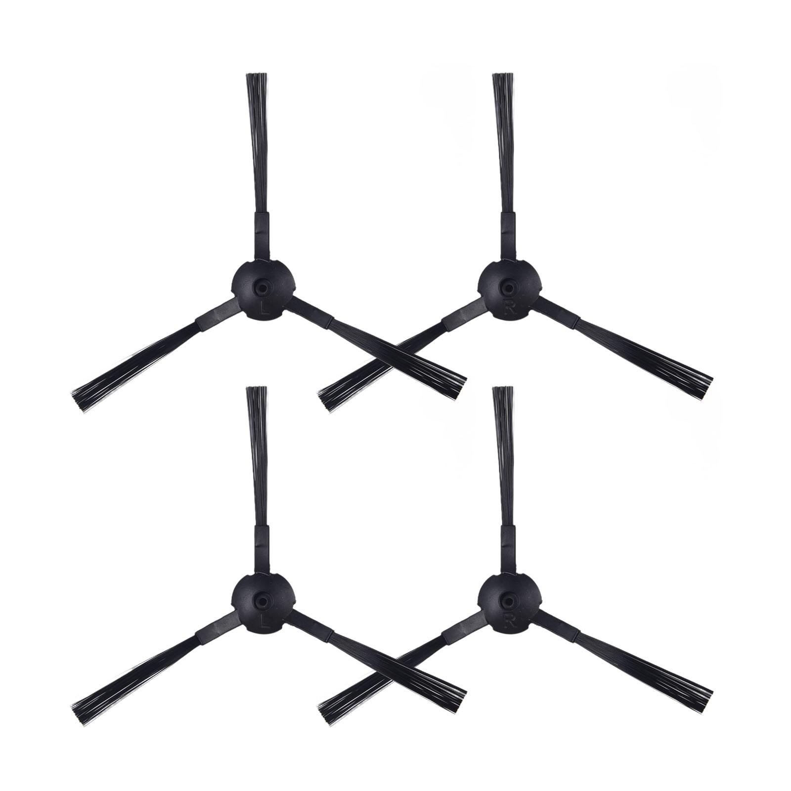 

4 шт./набор Комплект боковых щеток Аксессуары Черный цвет Пластик