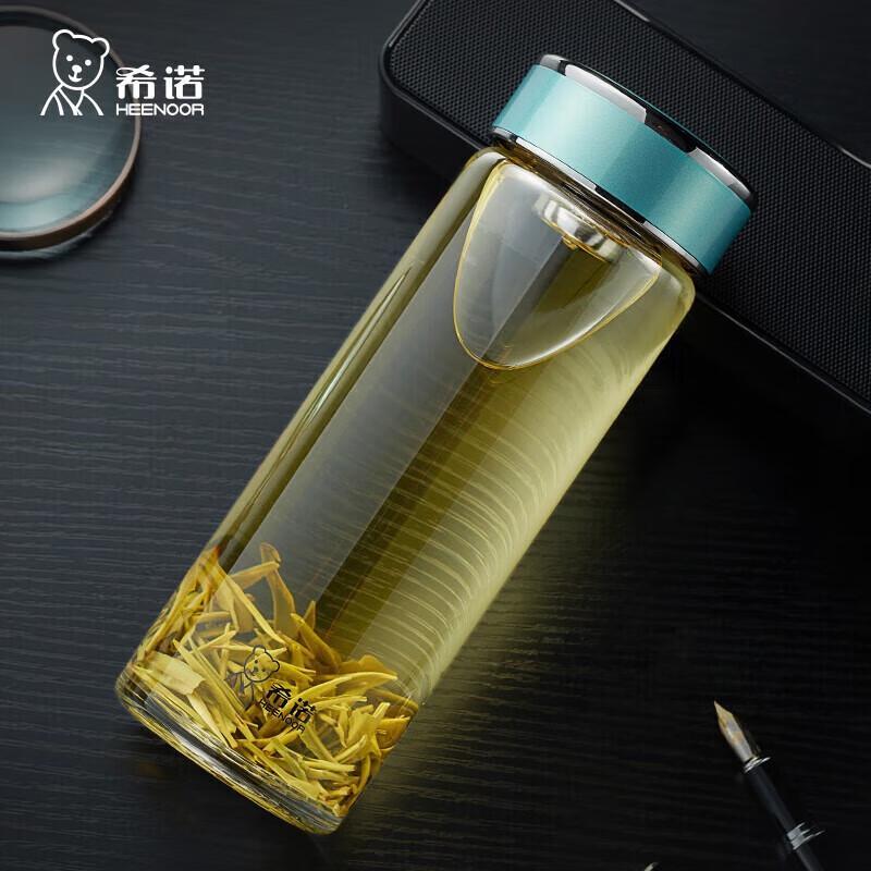 Xinuo XN-6083 Portable Single-Layer Glass Water Bottle