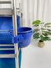 Stainless Steel Three-Layer Hospital & Hotel Laundry Cart
