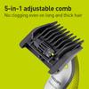 Philips QP2734/23 Muli-function Shaver Trimmer OneBlade360 QP2734/23 Multi-function Electric Shaver Trimmer with 5-in-1 Adjustable Comb