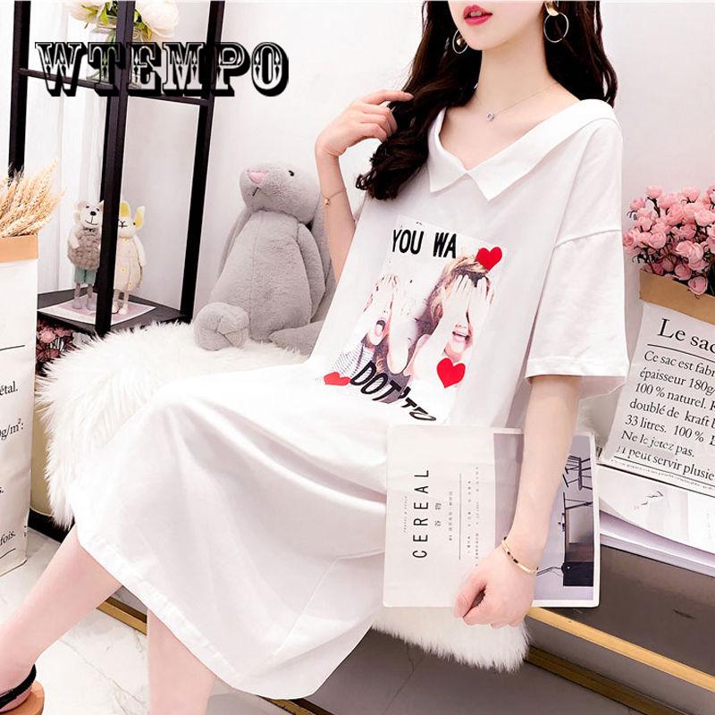 

Женщины Повседневные платья 2019 Бисероплетение Хлопок Длинная рубашка Платье Женщины Белый Свободный Платье Лето Vestido