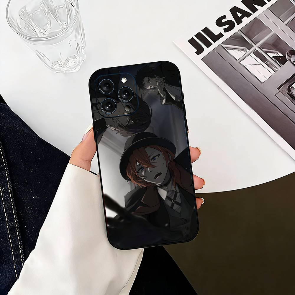BSD D-Dazai Osamu   Phone Case Silicone Soft For IPhone 17 16 15 14 13 12 11 X XR Plus Pro Max Plus