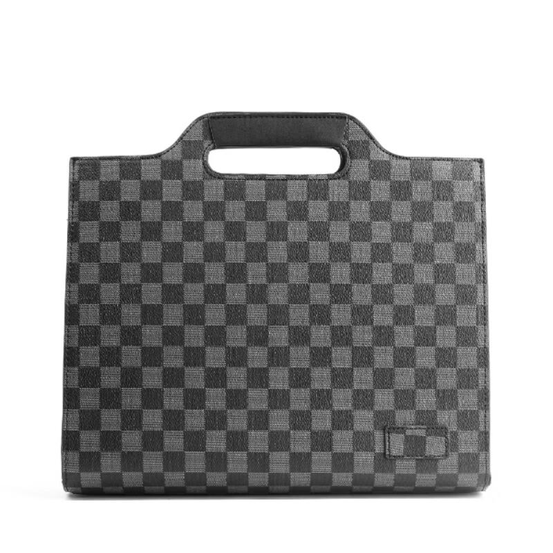 

MDNG Checkered Business Briefcase Medium