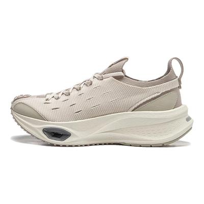 Li Ning Feidian CRC Shock Absorbing Wear Resistant Non Slip Low Top Trendy Casual Shoes Unisex Sneakers Gray AZGU001-4