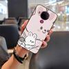 Shockproof Couple Phone Case For Nokia 5.4 Durable Phone Pouch Dirt-resistant Protective Anti-knock TPU Graffiti Cute