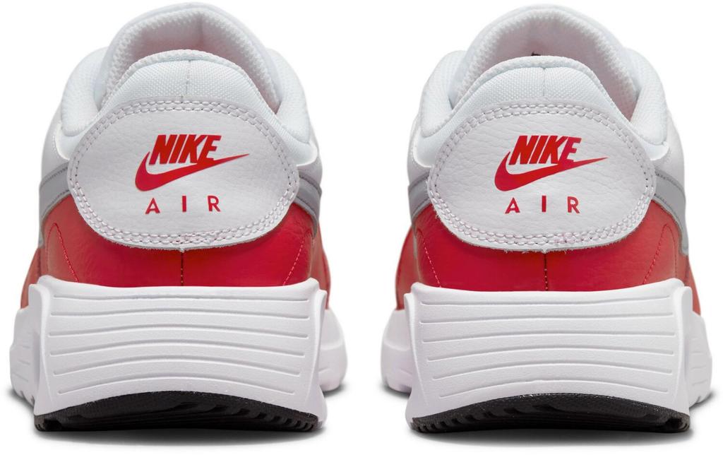Кроссовки Nike Air Max SC (CW4555-107) белый/ волчий серый/ университетский красный/ черный