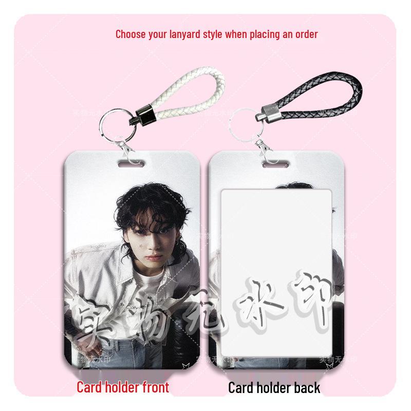 Buy BTS Jungkook Card Holder: Sliding Cover Protective Case for