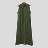 INCERUN Sommer Männer Satnd Neck Sleeveless Open Front Casual Lose Lange Tanks Strickjacke