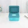 Impact Resistant Wet Wipes Dispenser Easy Open Lid Transparent Wipes Case  Bathroom Use