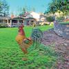 Gartenstecker Hof Schmiedeeisen Hahn Ornament Gartendeko